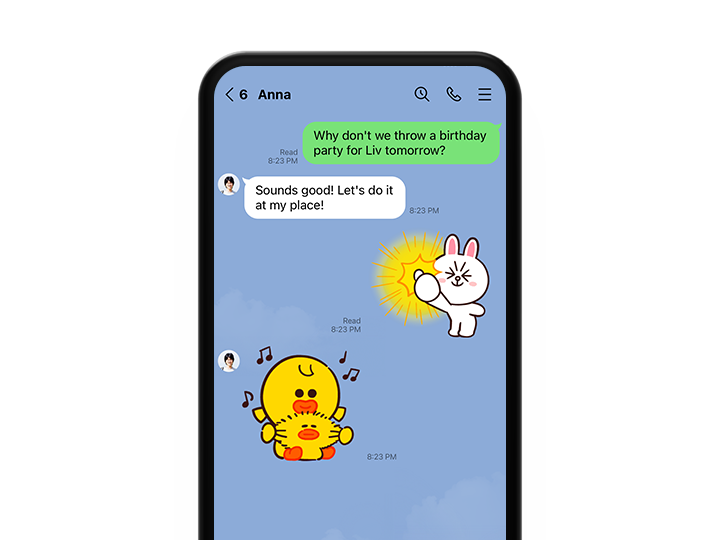LINE 语音视频通话